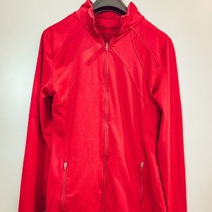Red Dri-Fit Athletic Jacket